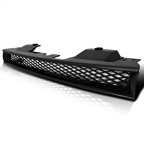 Spec-D Tuning Jdm Front Hood Grill Abs Mesh Grille Black Compatible With Honda Accord 1990-1993 #TOP11
