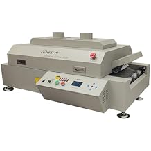 TECHTONGDA Infrared Reflow Oven 220V Professional Infrared Heater with 11.837.8in Soldering Area LCD Touch Display Hot Air Conveyor SMT Reflow Soldering Oven for PCB Welding