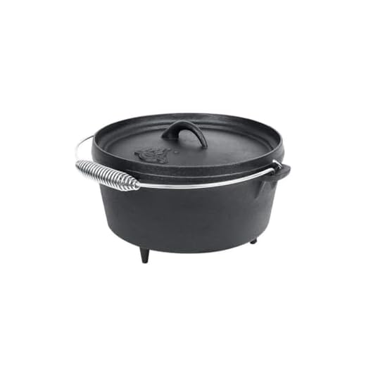 El Fuego Dutch Oven 5,64 L, schwarz