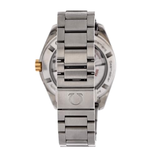 Pre-Loved Seamaster Aqua Terra 150M Co-Axial Chronometer Automatic Watch Stainless Steel and Yellow Gold 38, Silver4