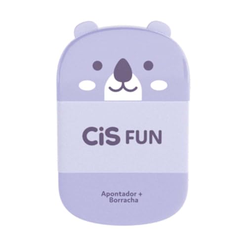 CIS Apontador+Borracha FUN - Koala - Blister com 1 unidade