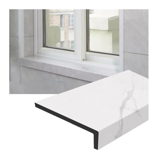 Cubierta de alféizar de ventana cortable, decorativa, impermeable, protector de azulejos para el hogar y la oficina, 50 x 40 cm, solución de repuesto elegante y funcional