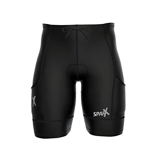 Sparx Men's Active Triathlon Short Tri Cycling Short Swim Bike Run2