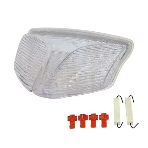 Feu arrière LED pour Suzuki SV650 et SV650X de 2017 à 2023 avec clignotants intégrés lentille claire