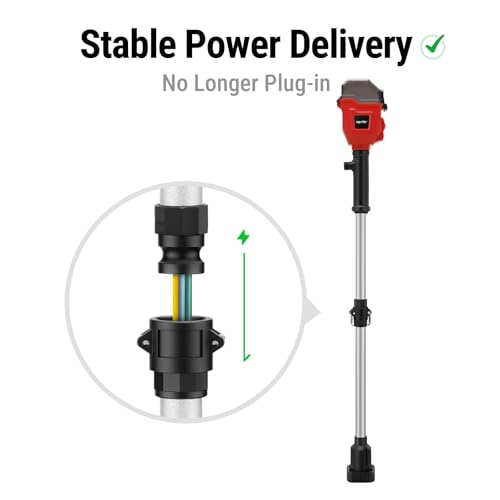 Image of Cordless Stick Water Transfer Pump Compatible with Milwaukee 18V Battery