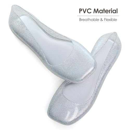 Image of Dear Time Women Flat Heel Summer Beach Jelly Shoes