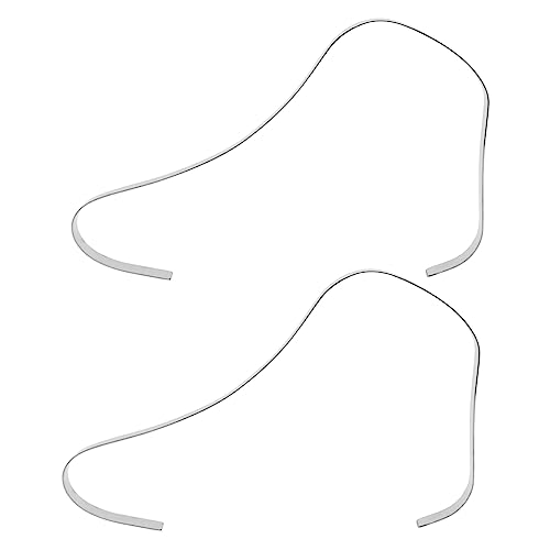 Alipis 2Pcs Elastic Shoe Support High Heel Display Rack Shoe Forms Insert Stand for Stylish Shoe Organization Silver