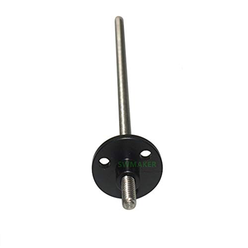 Lysee 3D Printer Parts & Accessories - 5pcs 3D Printer T5 Delrin Nut Anti-Backlash Nut Z-axis trapezoidal nut POM for T5 Lead Screw - (Size: Lead 1mm)