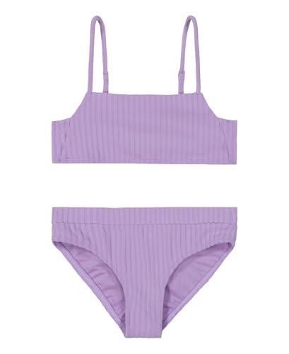 Image of Billabong Girls' Two-piece Bikini Swimsuit Set, UPF 50+ Sun Protection, Quick-Dry Bathing Suit