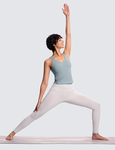 Image of THE GYM PEOPLE Women's Longline Sports Bra Wirefree Padded Workout Yoga Tank Top