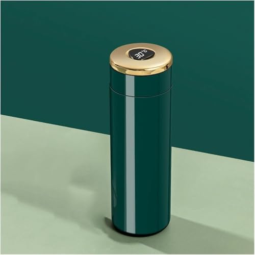 XZDEAIR Termo de Acero Inoxidable 316, Resistente al Agua, Mantiene el Calor o el frío, con Pantalla de Temperatura