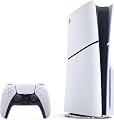Sony, Console PlayStation 5 Édition Standard 1 To avec lecteur Blu-ray 4K, SSD Ultra-Rapide, Audio 3D, Ray Tracing, 1 Manette DualSense avec Retour Haptique et Gâchettes Adaptatives, Couleur : Blanche