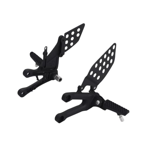 Repose-pieds avant CBR1000RR 2004-2007 noir mat avec supports