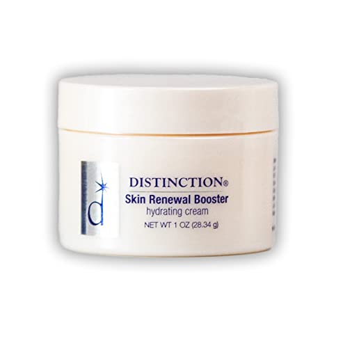 Distinction Skin Renewal Booster - Lightweight Hydrating Cream Lotion Serum | Anti Aging Cream Helps Reduce Appearance of Fine Lines & Wrinkles, Soothes, and Moisturizes (1 oz)