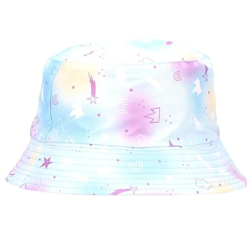 Kids Bucket Hats with Wide Brim Girls Boys Trendy Graphic Beach Swim Safari Fishing Hat UV Protection Summer Sun Hat4