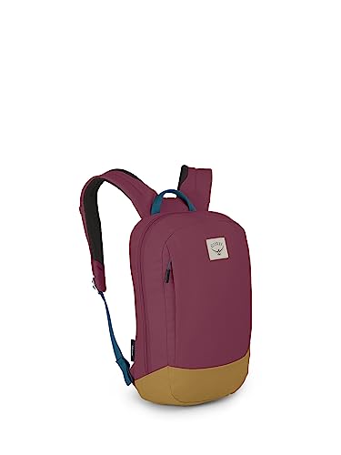 Osprey Arcane Small Day Unisex Lifestyle Backpack Allium Red/Brindle Brown O/S