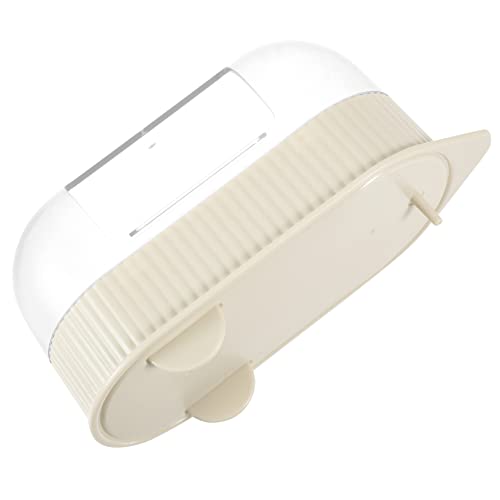 BESPORTBLE 砂盆 hamster キャディー おもちゃ 鳥風呂の噴水 犬 ハムスターの隠れ家 迷路 ゴミ 小型ペットトイレ ハリネズミ チンチラ トイレ チンチラのシャワー用バスルーム Abs