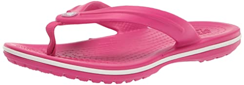 Crocs Crocband Strap Flip, Tongs Mixte Enfant, Rose (Candy Pink 6x0) , 23/24 EU