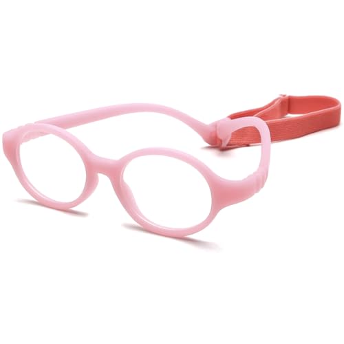 Geborilma Cute Baby Glasses 0-6 Months - XXS Round Infant