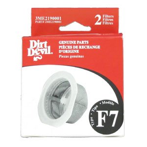 Dirt Devil F7 Hand Vacuum Filter, 3-ME2190-001