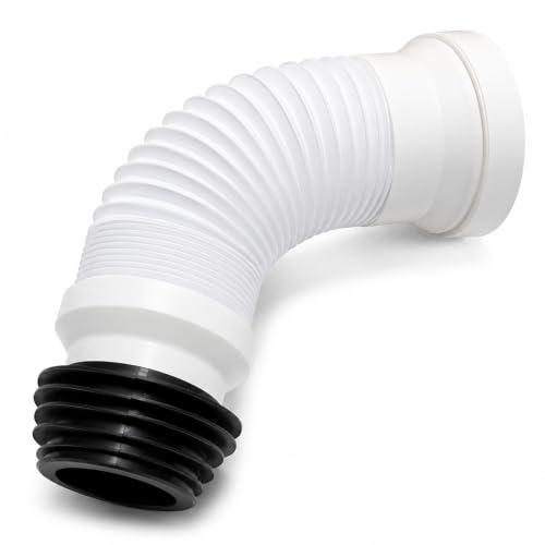 Pipe flexible WC ajustable pour résoudre les problèmes d'alignement - 2
