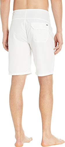 Hurley Men's Standard One & Only Supersuede 21" Boardshort, White, 283