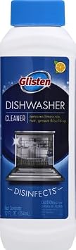 Glisten Dishwasher Magic Disinfectant & Cleaner Lemon 12 Oz