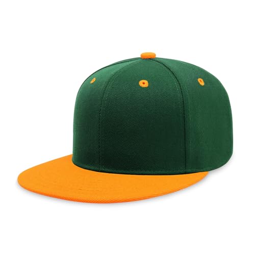 Image of ChoKoLids Flat Visor Snapback Hat Blank Cap Baseball Cap