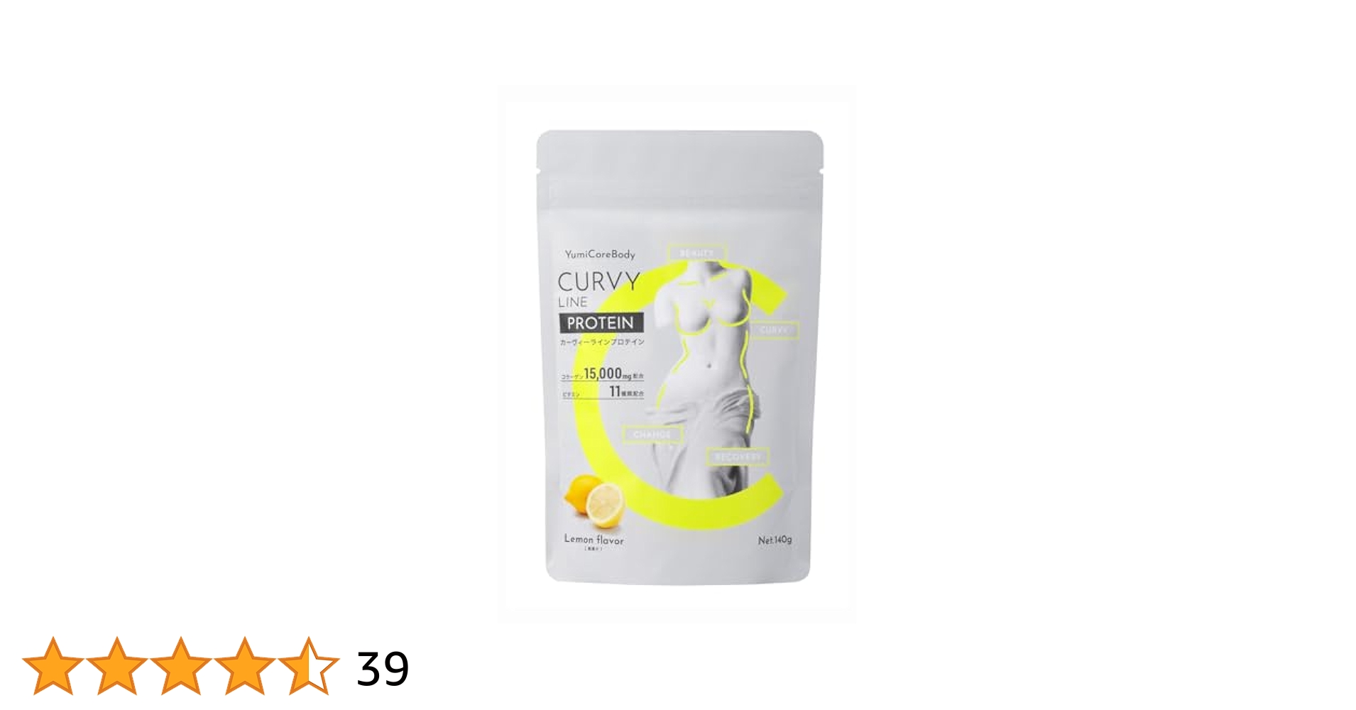 Amazon | CURVY LINE PROTEIN 140g | YumiCoreBody