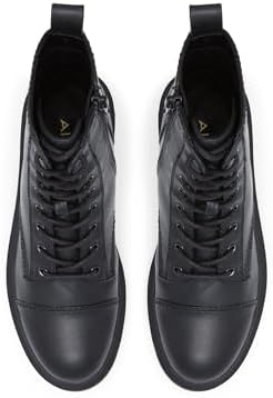 ALDO Women's Goer Combat Boot, Black, 7.5 | Image 6