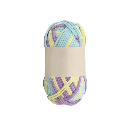 EUIOOVM Knitting Yarn Fabric T Shirt Yarn Best for Cozy Blankets Baskets and DIY Pet Bed Projects Knitting is Beginners for DIY Bag Blanket Cushion Crochet
