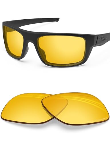 Image of BLAZERBUCK Anti-salt Polarized Replacement Lenses for Oakley Drop Point OO9367 Sunglass