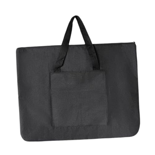 SM SunniMix Art Portfolio Bag Carrying Storage Case Portable Comfortable Artist Drawing Tote Bag Drawing Board Bag for Outdoor Sketching, 55cmx36cm
