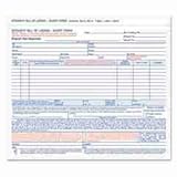 Top3841 Form Bill Lading Shrt Tri
