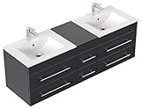 emotion Badmöbel Roma XL anthrazit seidenglanz