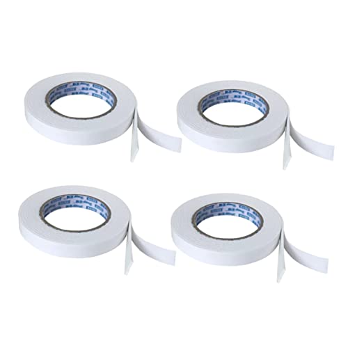 NUOBESTY 4 adet çift taraflı yapışkan bant, otomobil için, yüksek viskoziteli, köpük bant, çift taraflı yapıştırıcı, ısıya dayanıklı, çeşitli uygulamalar için