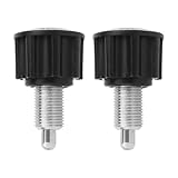 Penitue 2 Pomos de Pasador Tracción M16, Pomos Ajuste Resorte para Bicicletas Estáticas y Máquinas Levantamiento Pesas Piezas Repuesto para Bicicletas Estáticas y Máquinas Levantamiento de Pesas