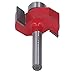 T Type Router Bit Tungsten Alloy Ball Shaped PTFE Coated Woodworking Milling Cutter for Professional Woodworkers and DIY Enthusiasts 1/4in Shank Durable and Precise Tool (1/4x1/2)