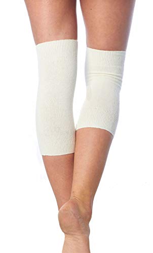 Lana Angora legítima en los calentadores de rodilla elásticos CzSalus confort térmico