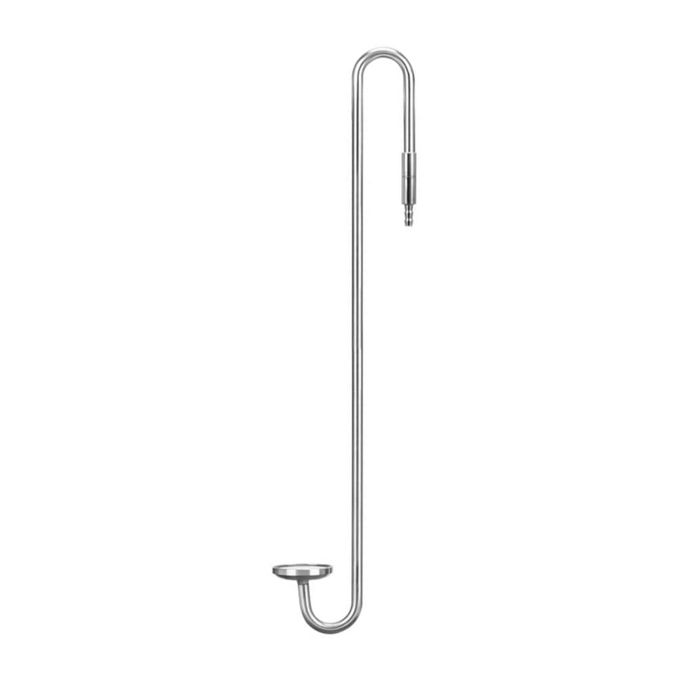 DONGKER Aquarium CO2 Refiner Diffuser,304 Stainless Steel Hooked CO2 Diffuser with Check Valve for Aquarium Plant Tank