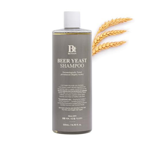 BENTON Beer Yeast Shampoo for Thinning Hair 16oz