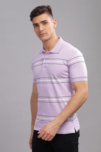 Image of ADRO Regular Fit Polo T-Shirt for Men| Printed Polo T-Shirt | Cotton Polo T Shirt