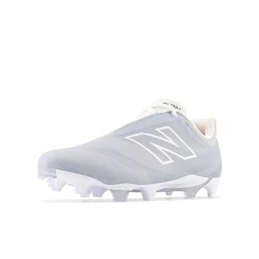 New Balance Unisex BurnX4 Lacrosse Shoe, Artic Grey/Grey, 11.5 US Men
