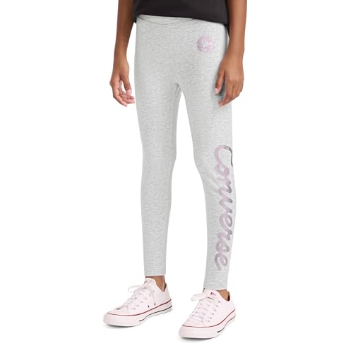 Legging Converse taille haute fille : stretch confortable pour l'école et le sport