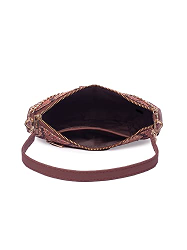 Image of ZOUK Baguette Bag | Crossbody Bags for Women | Women's Handbags | Stylish Sling Bag for Woman | Vegan Leather Evening Bag |Purse and Wallet