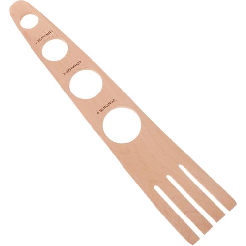 Cabilock Doseur de Spaghetti Bois Contrôle Portion Pâtes Outil Mesureur Spaghetti Sizer Gadget Cuisine Simple et Précis pour Personnes