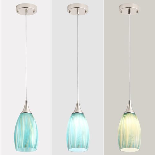 GLADFRESIT Kitchen Pendant Lighting for Island, Bulb Not Included by GLADFRESIT - Used condition - Image 6