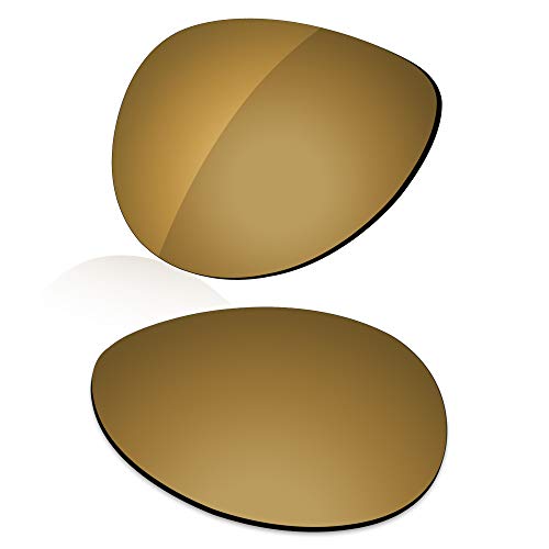 Image of LenzReborn High-impact Polarized Lens Replacement for Oakley Feedback OO4079 Sunglass - Umber Gold - Polarized Mirrored