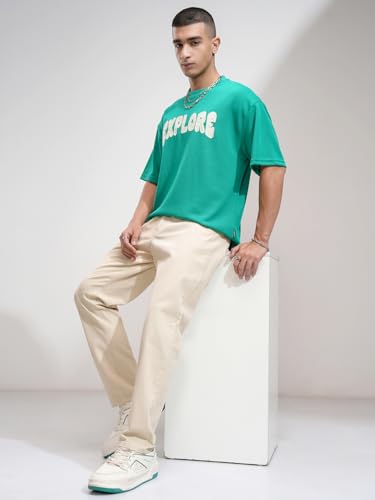 Image of Highlander Men's Casual Trousers| Relaxed Fit | Perfect for Casual Outings,Travel & Work Wear