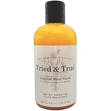 Tried & True Original Wood Finish, 8 oz. - Linseed Oil & Beeswax Blend, Ideal for All Woodwork, Long-Lasting Durability, Food Safe Sealer, Non-Toxic Wood Finish